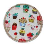 Hosenflicken Cupcakes, 8 cm