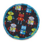 Hosenflicken kleine Roboter - 8 cm - Bügelflicken Kinder