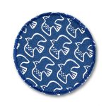 Hosenflicken Vogel dunkelblau, 8 cm, Flicken zum aufbügeln