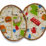 2 Knieflicken Citylife, 6 x 8 cm
