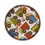 Hosenflicken Laster, 8 cm